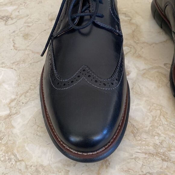 JOHNSTON & MURPHY Holden Wingtip Leather Brogues AS NEW - Picture 5 of 15